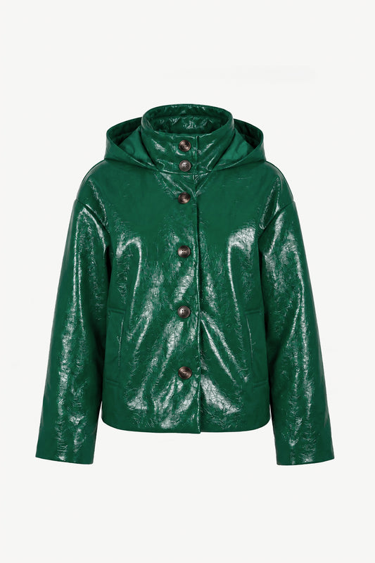 VINYL JACKET GREEN