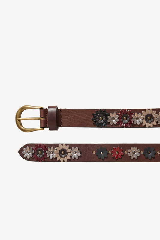 CEINTURE À FLEURS CHOCO