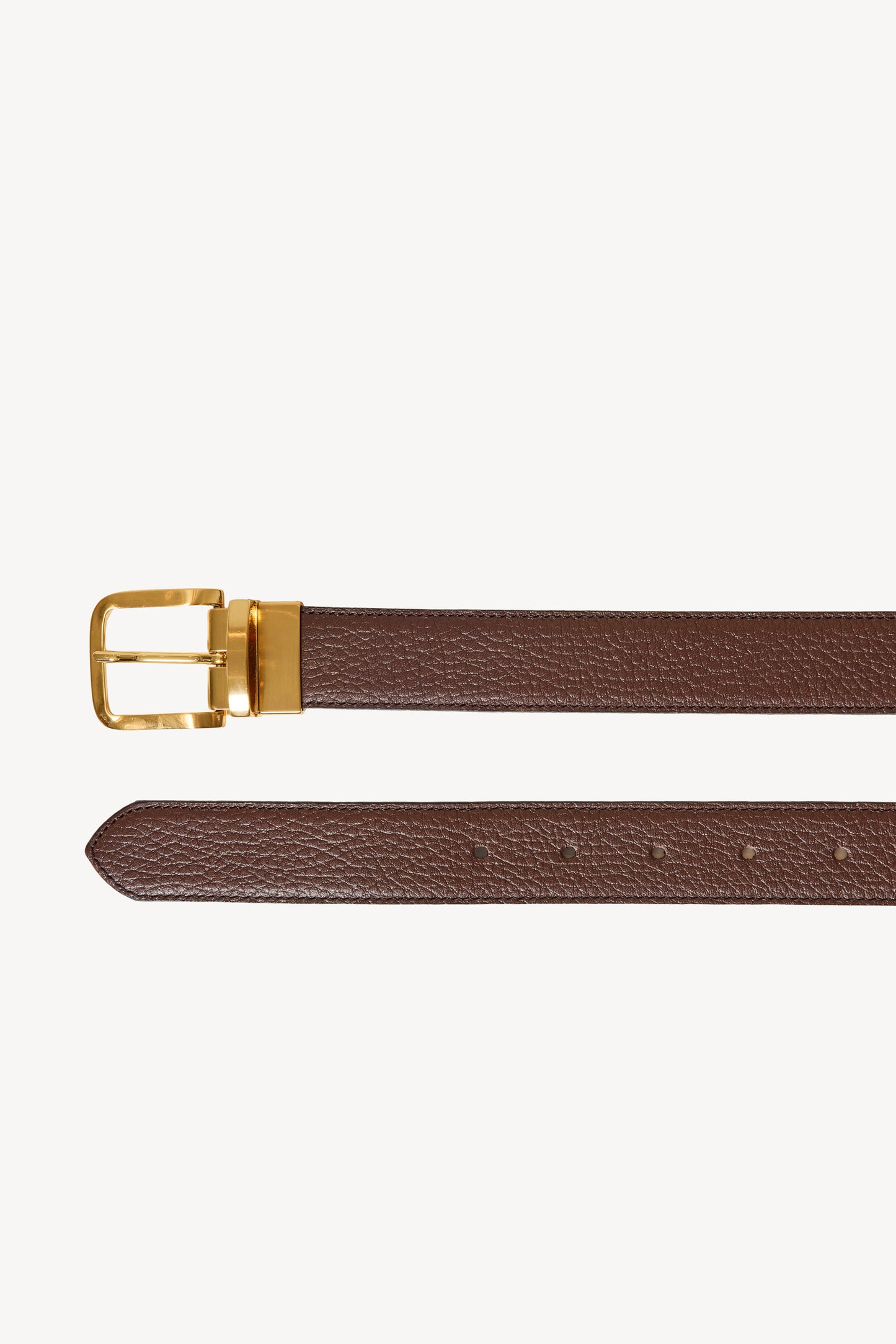 CEINTURE EN CUIR REVERSIBLE MARINE