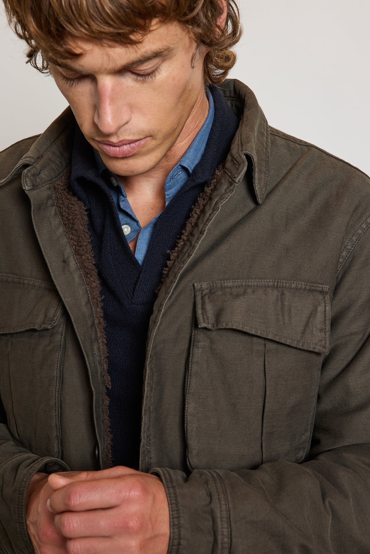 BLOUSON KAKI