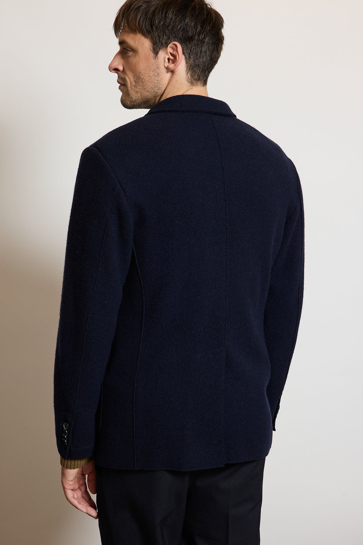 WOOL JACKET NAVY