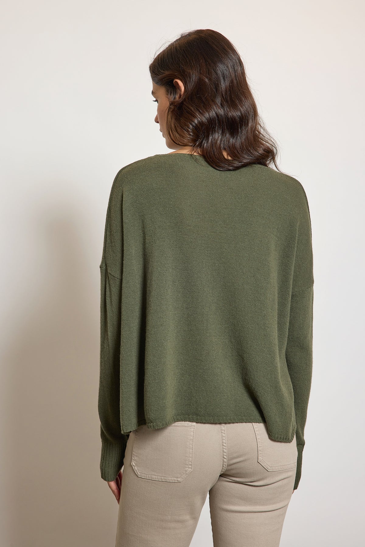 POCKET SWEATER KHAKI