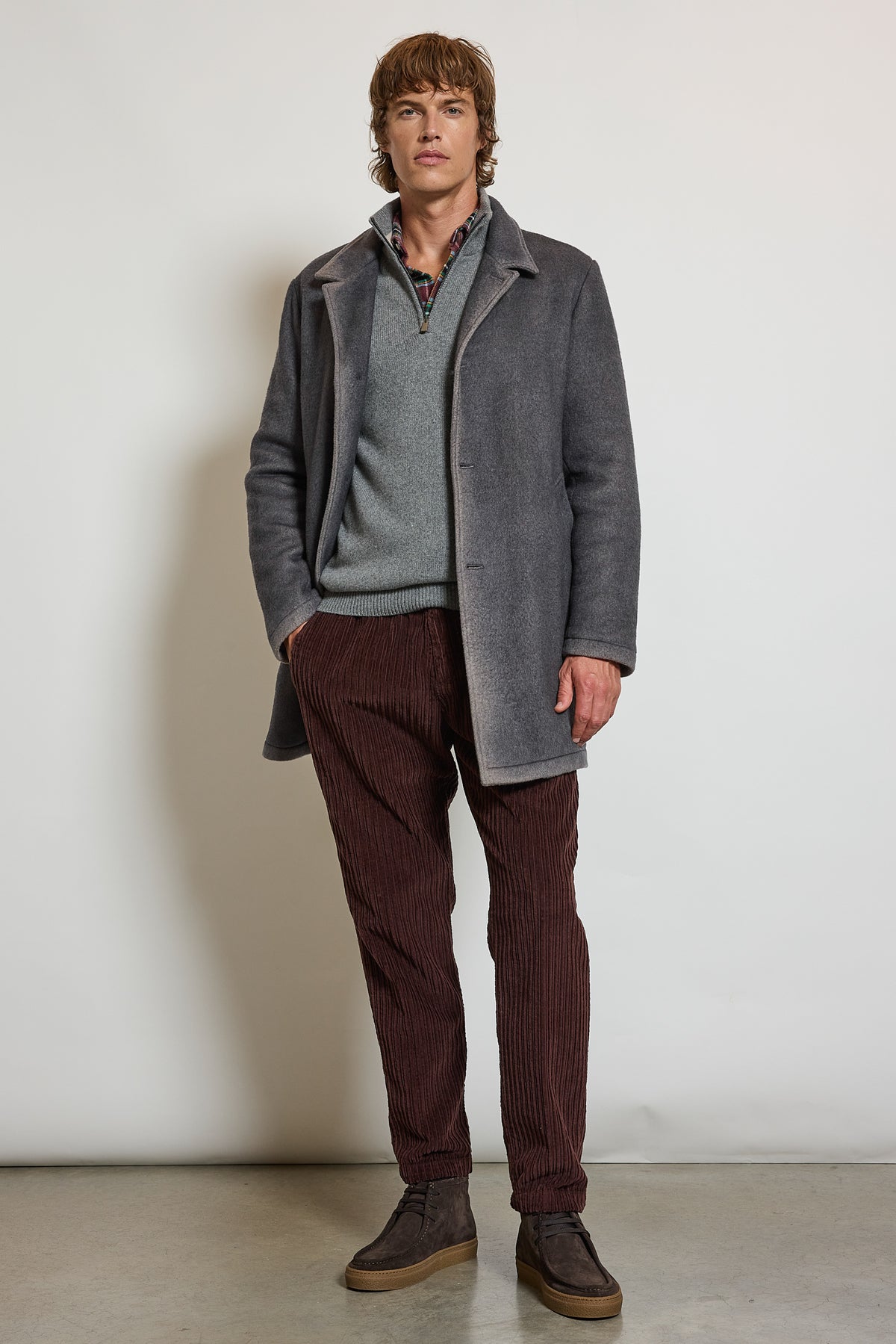 MANTEAU DRAP DE LAINE JEAN