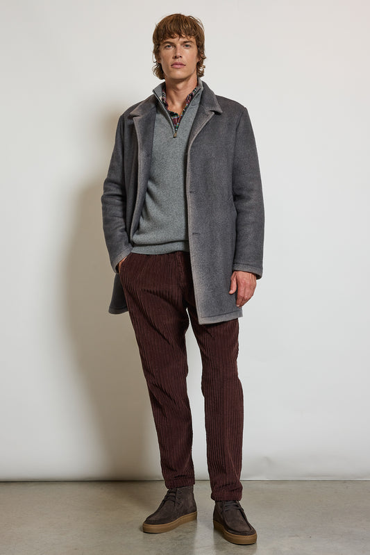 MANTEAU DRAP DE LAINE JEAN