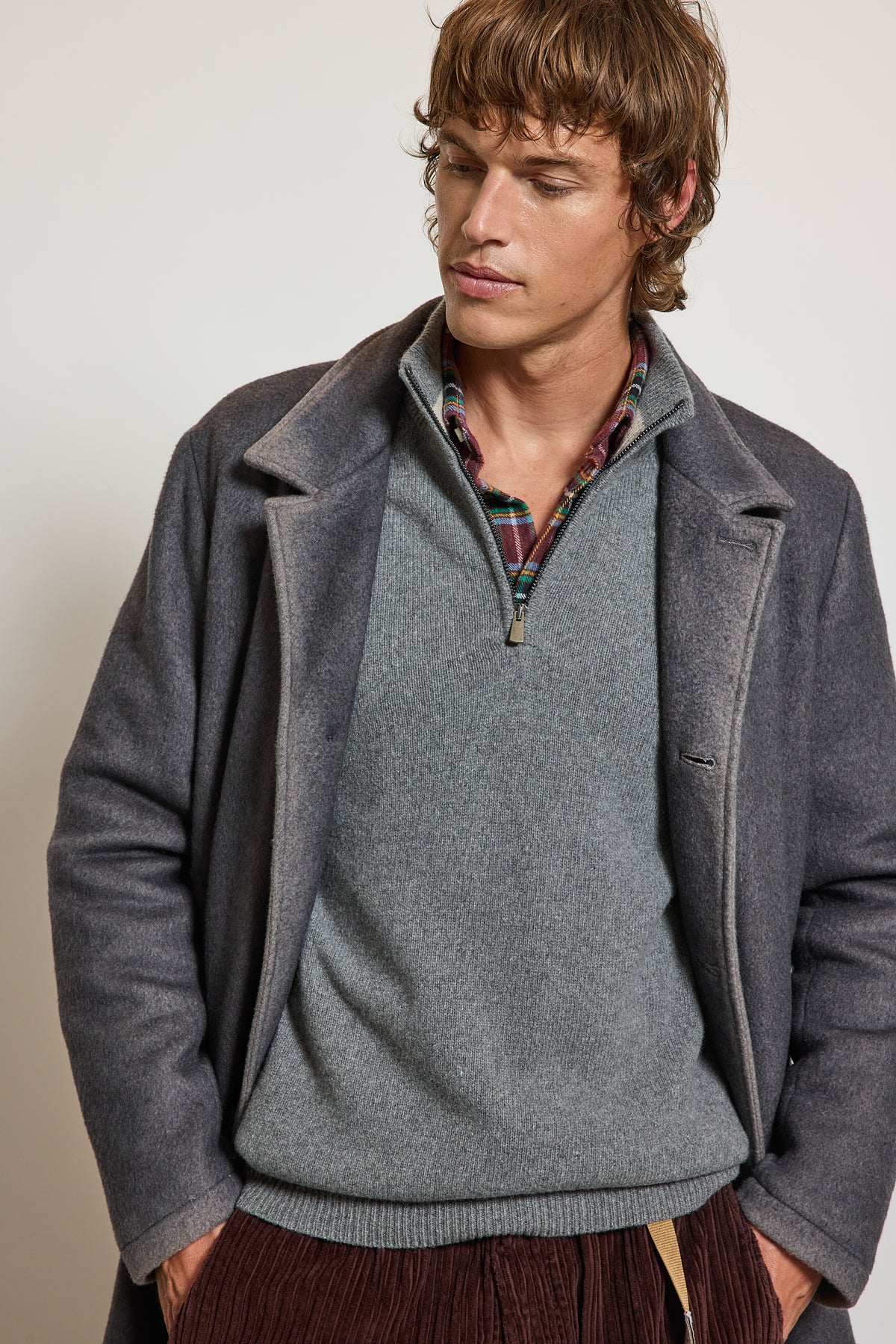 MANTEAU DRAP DE LAINE JEAN