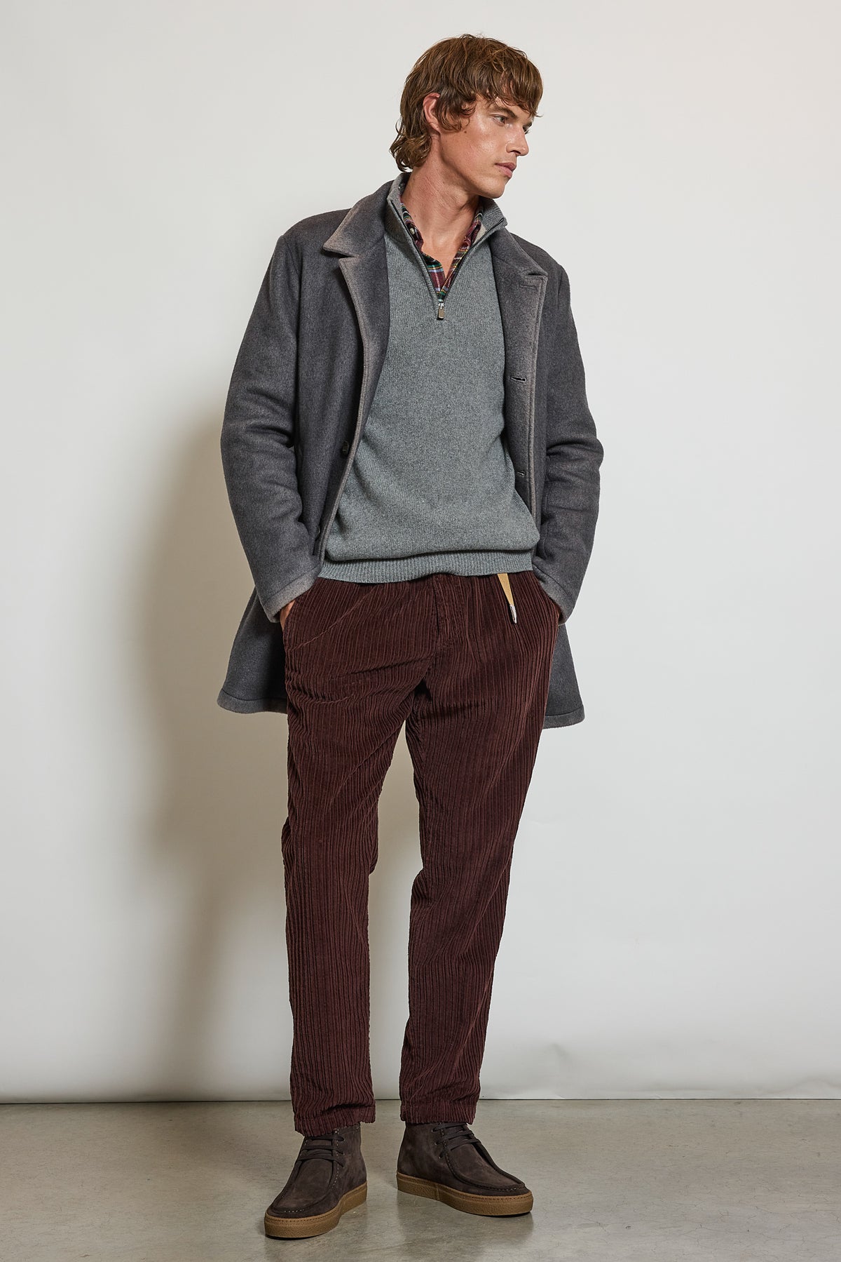 MANTEAU DRAP DE LAINE JEAN
