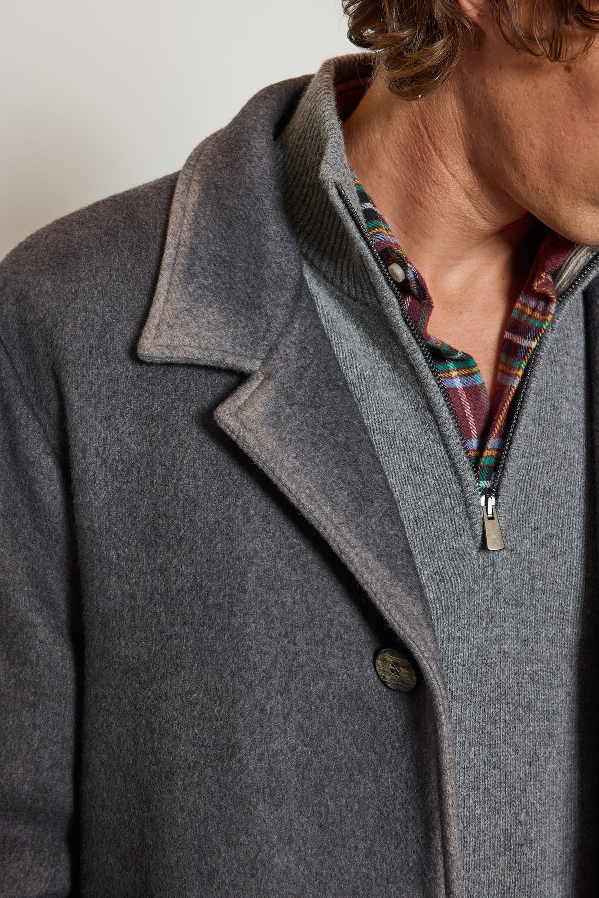 MANTEAU DRAP DE LAINE JEAN