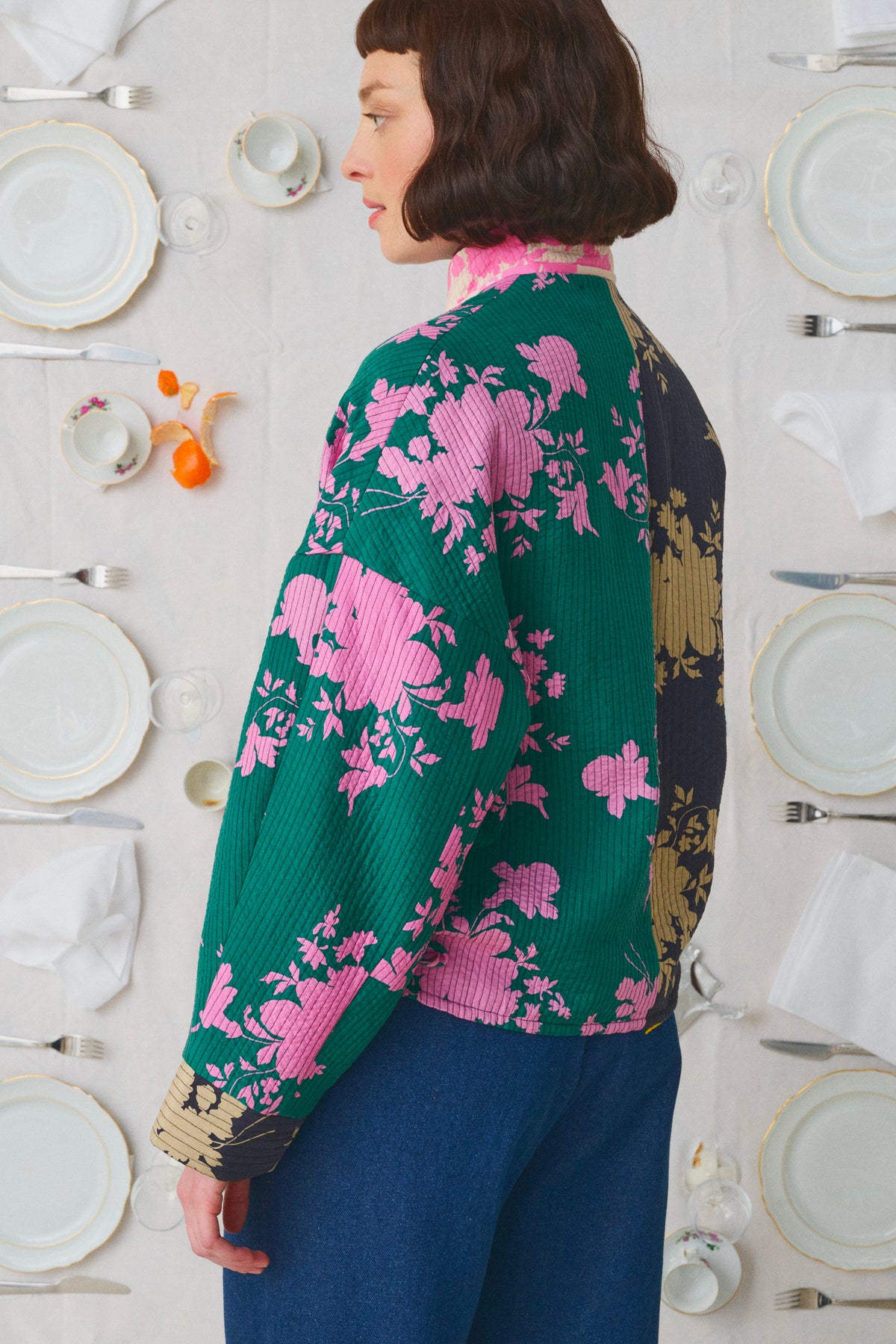 SILK BLOUSE MULTICOLORED