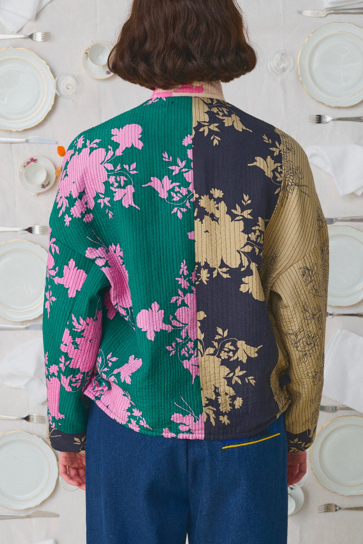 SILK BLOUSE MULTICOLORED