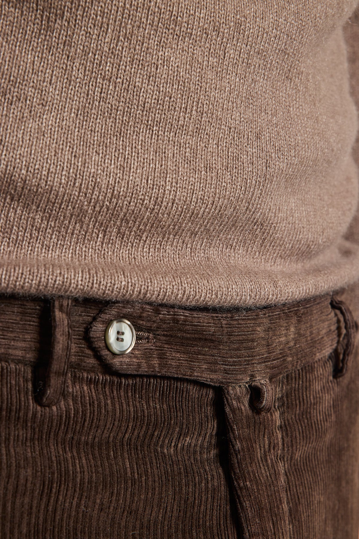 VELVET PANTS CHOCOLATE