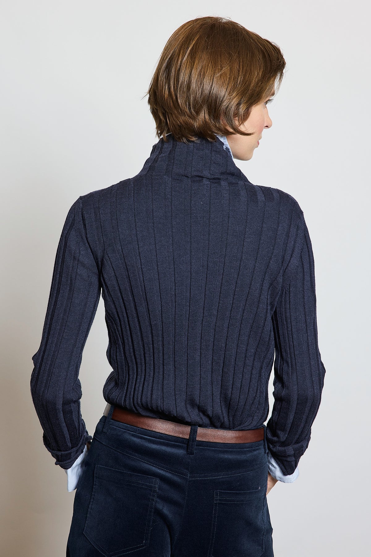 SOCKS SWEATER NAVY