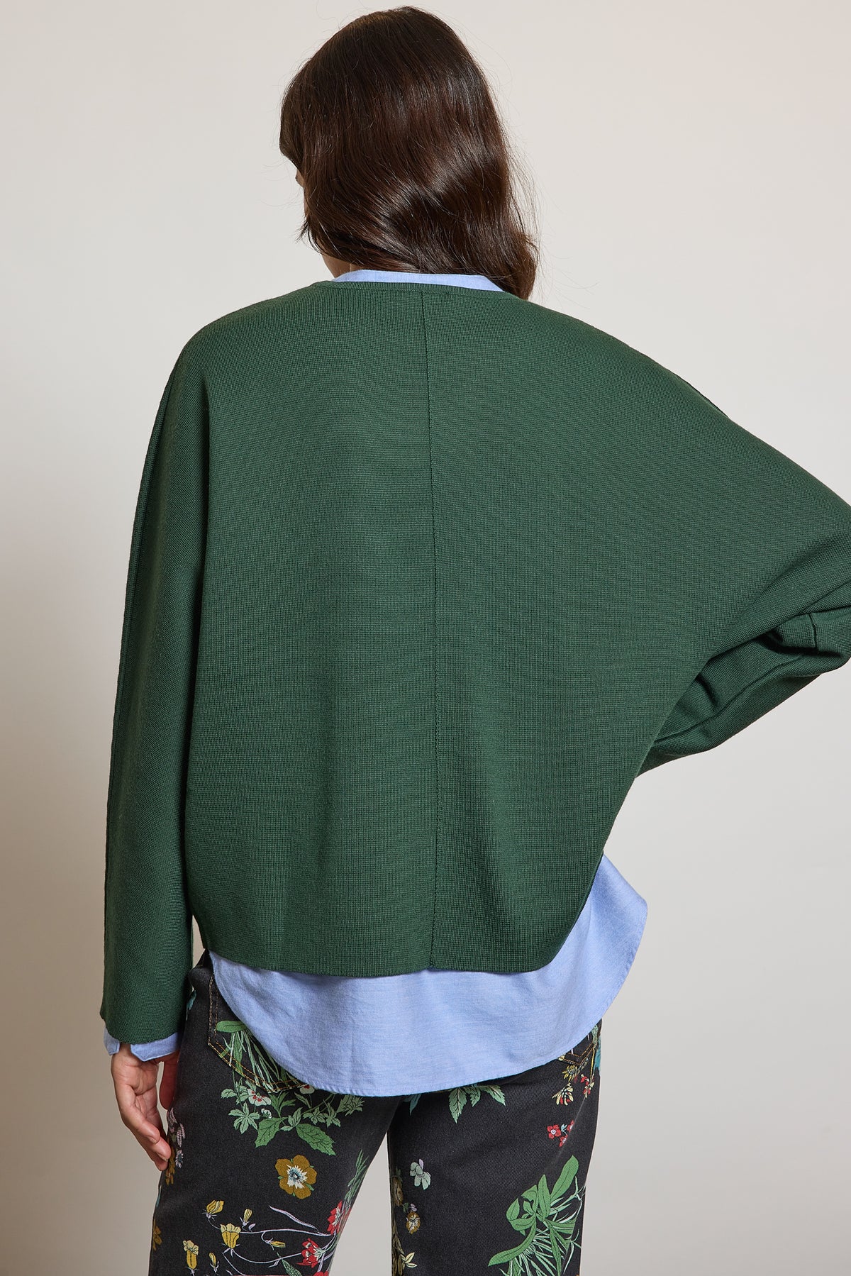 PUNTO MILANO SWEATER GREEN
