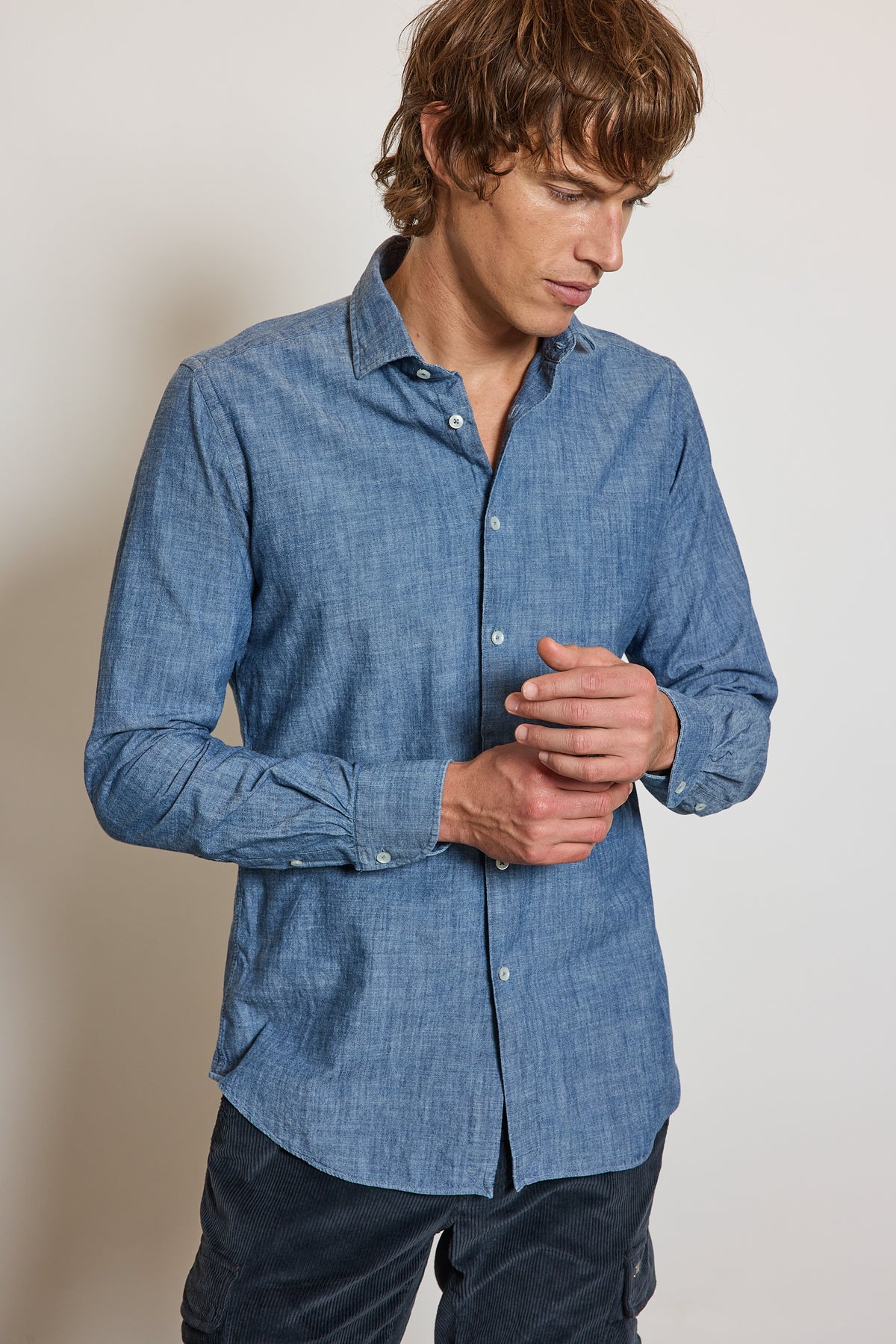 SHIRT CHAMBRAY CHAMBRAY