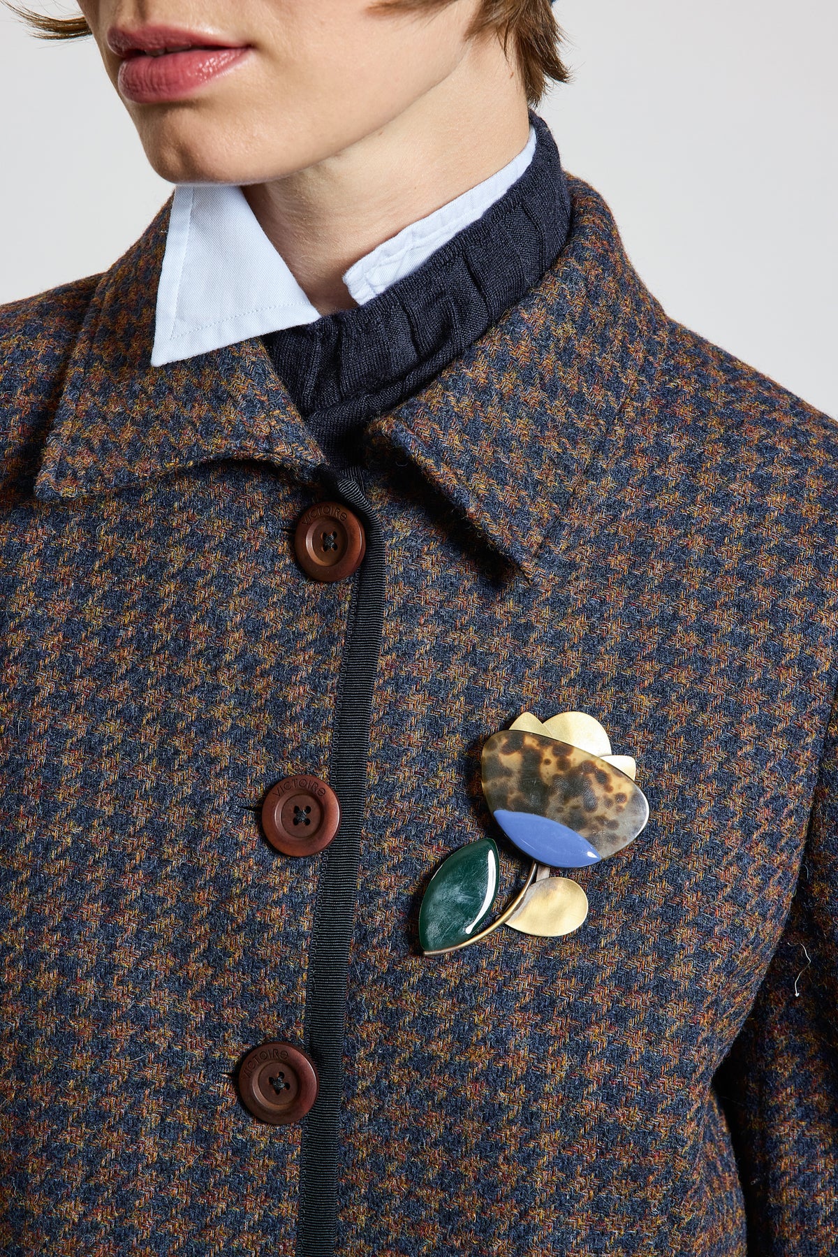 TULIP PIN BLUE
