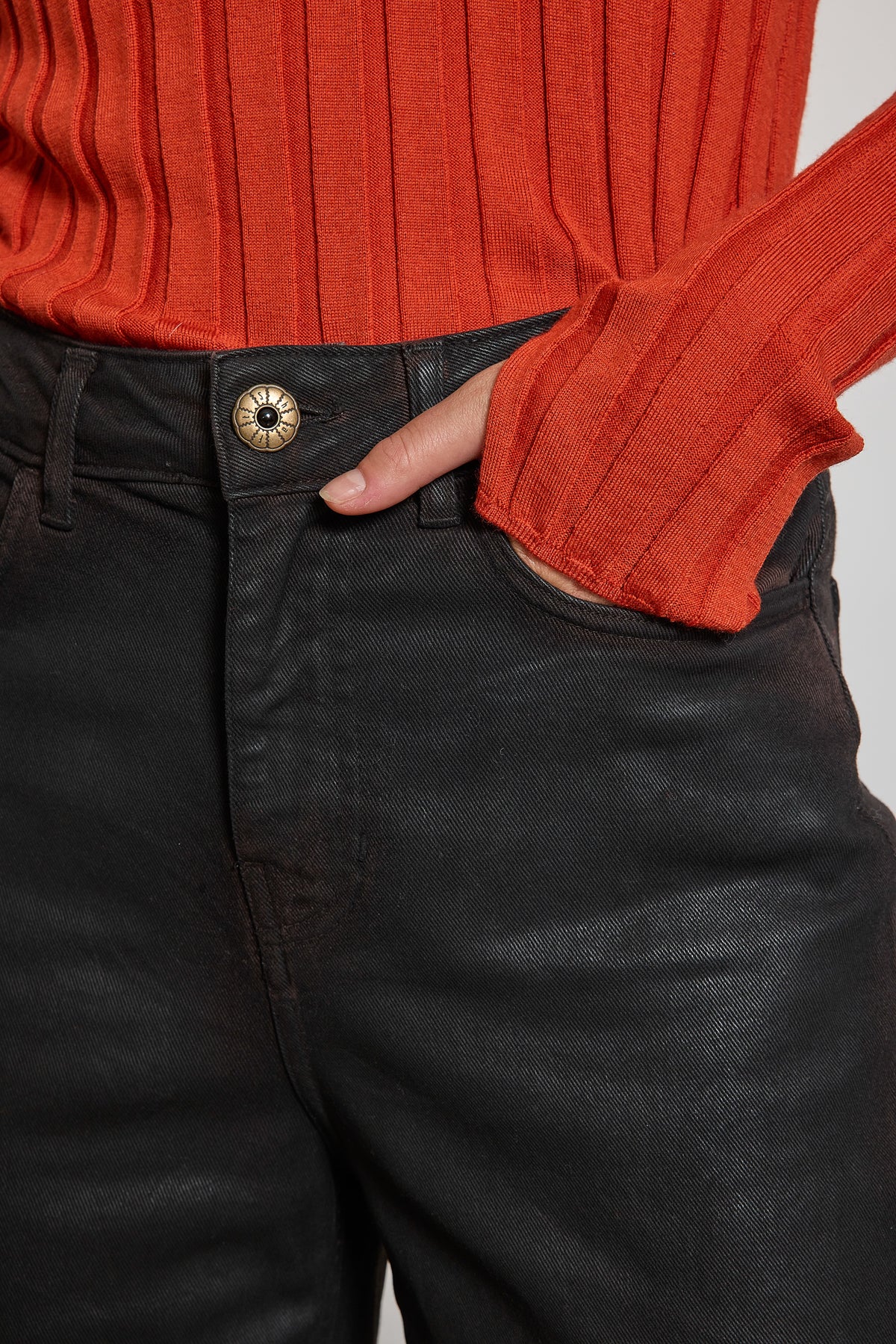 LEATHER LIKE JEANS COCO