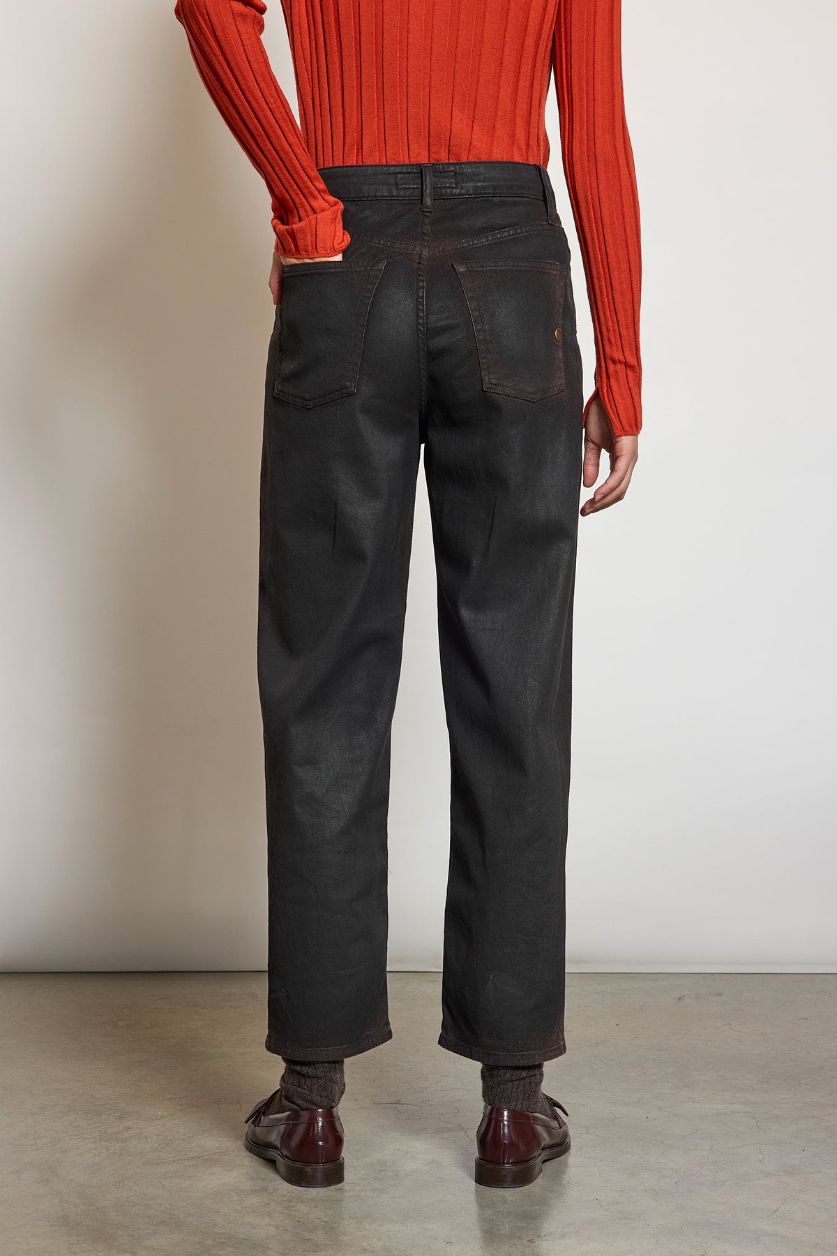 LEATHER LIKE JEANS COCO