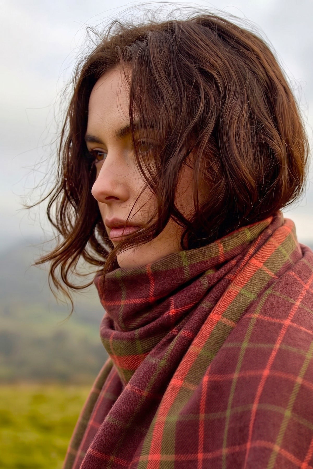 ECHARPE TARTAN NUT
