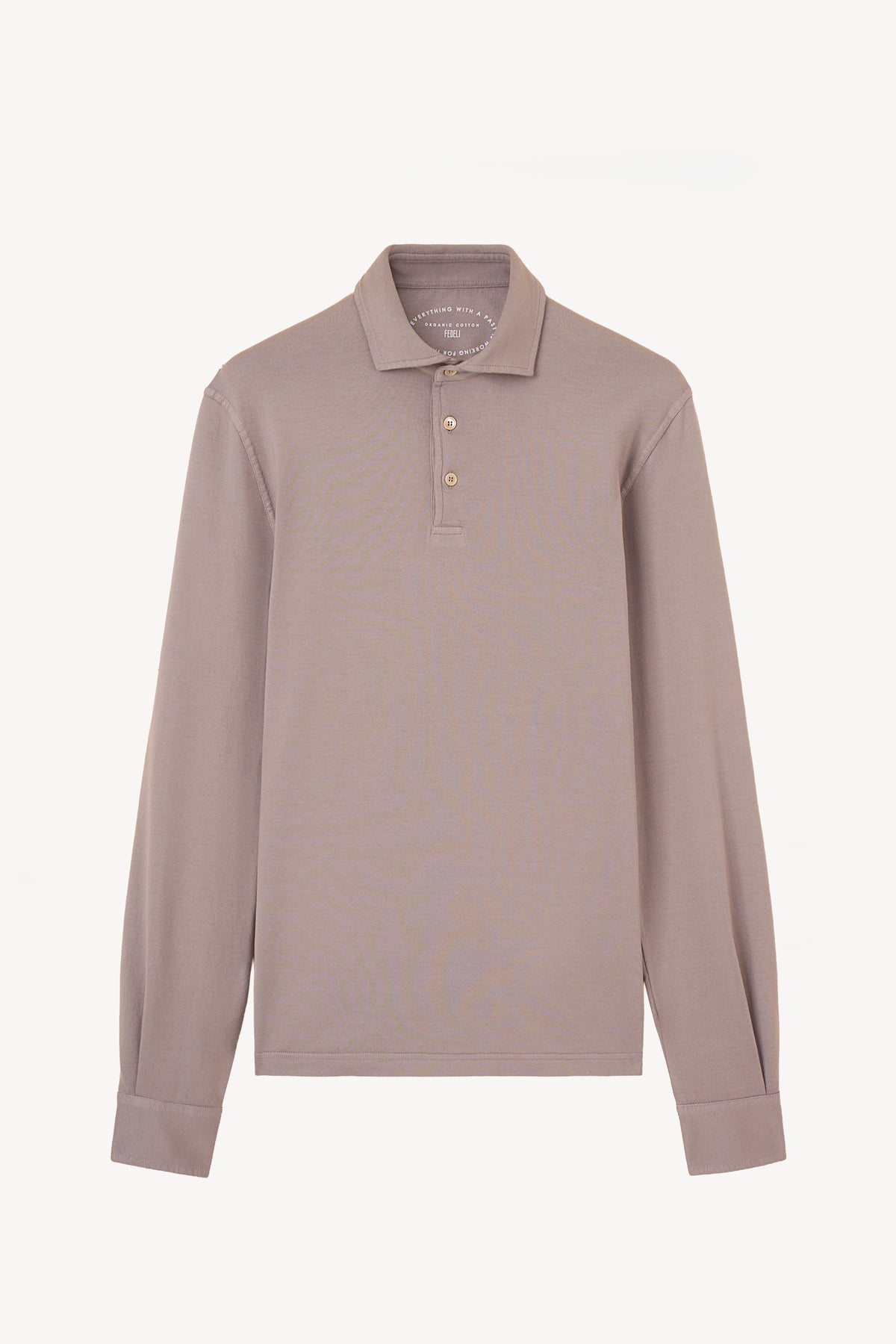 POLO PIQUÉ DE COTON BEIGE