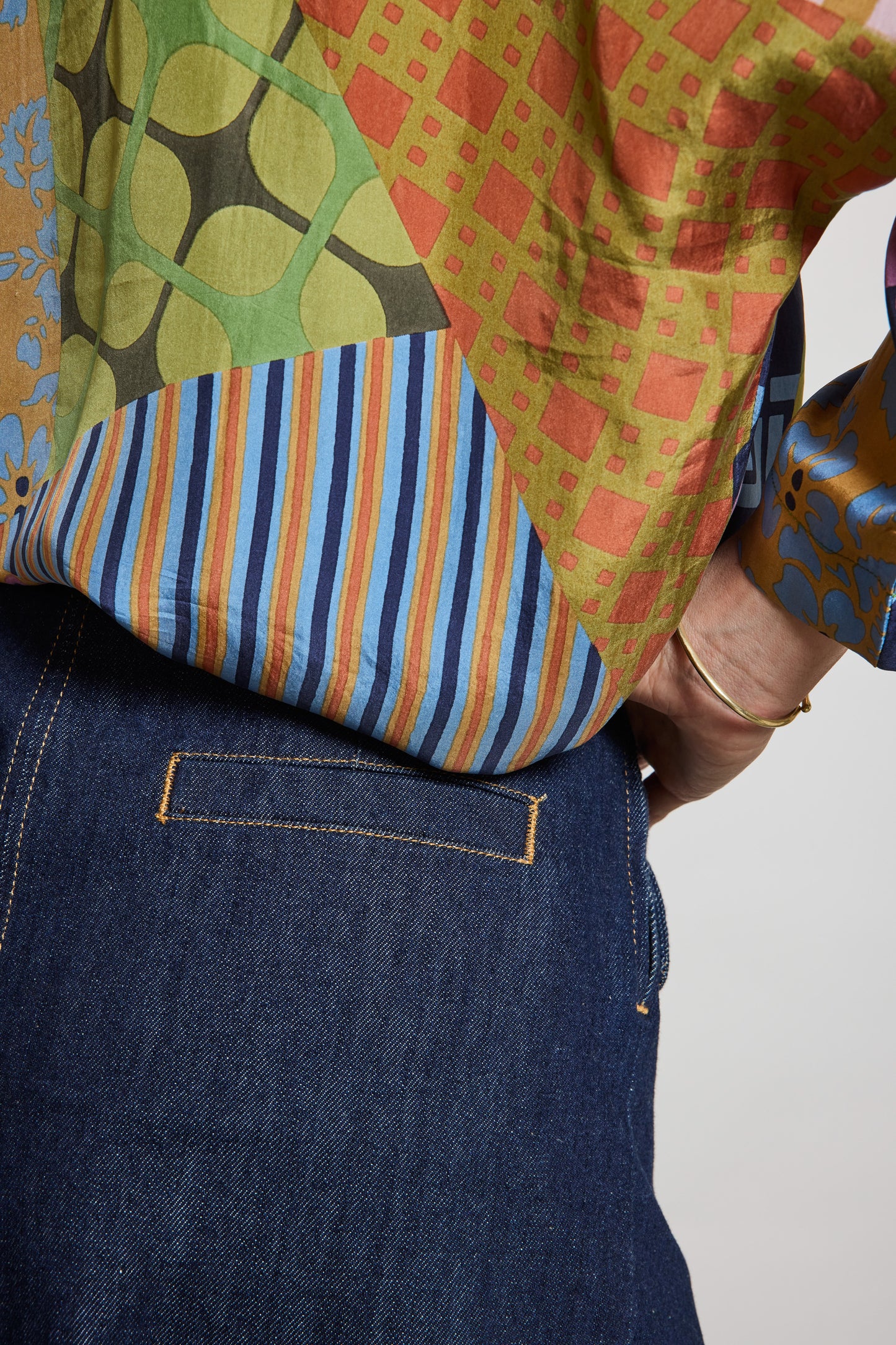 JUPE EN JEAN BLEUE