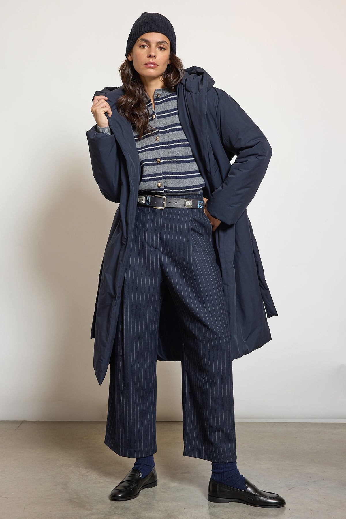ULTRALIGHT PUFF COAT NAVY