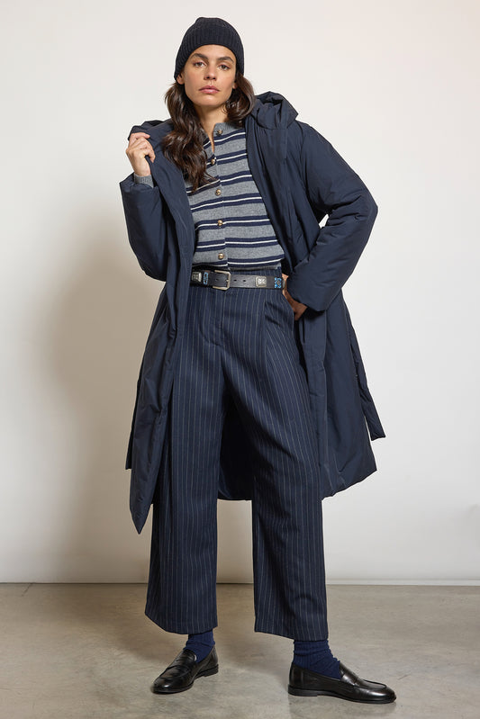 ULTRALIGHT PUFF COAT NAVY