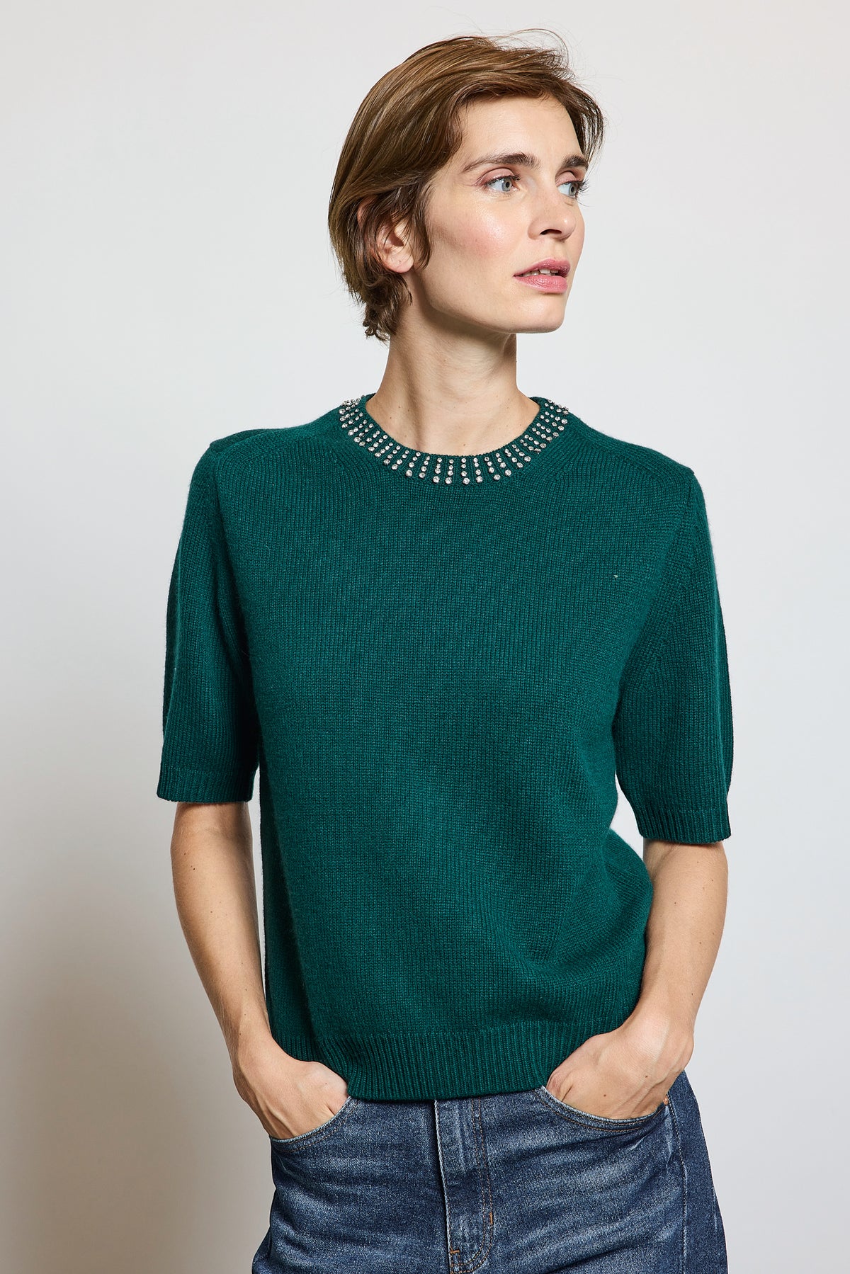 STRASS SWEATER FOREST
