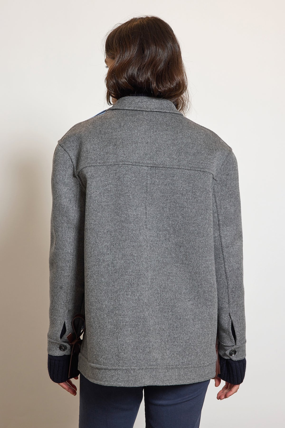 VESTE WORKER GRISE