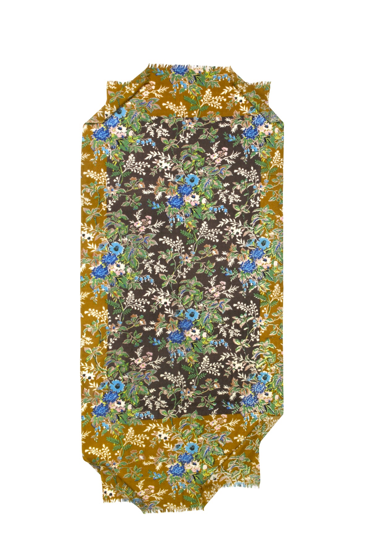 SCARF WITH FLOWERS COCO