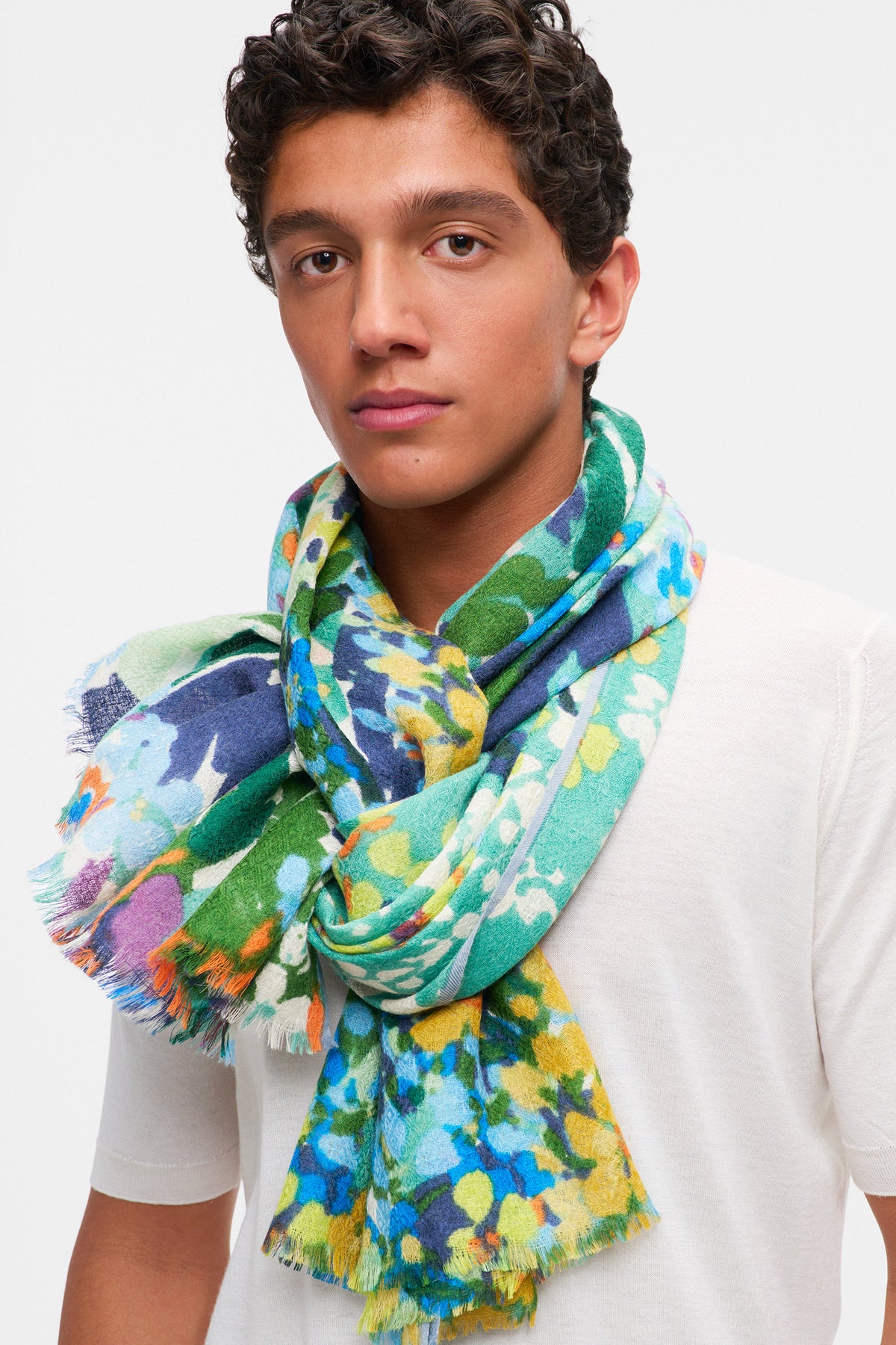 SCARF GARDEN GREEN