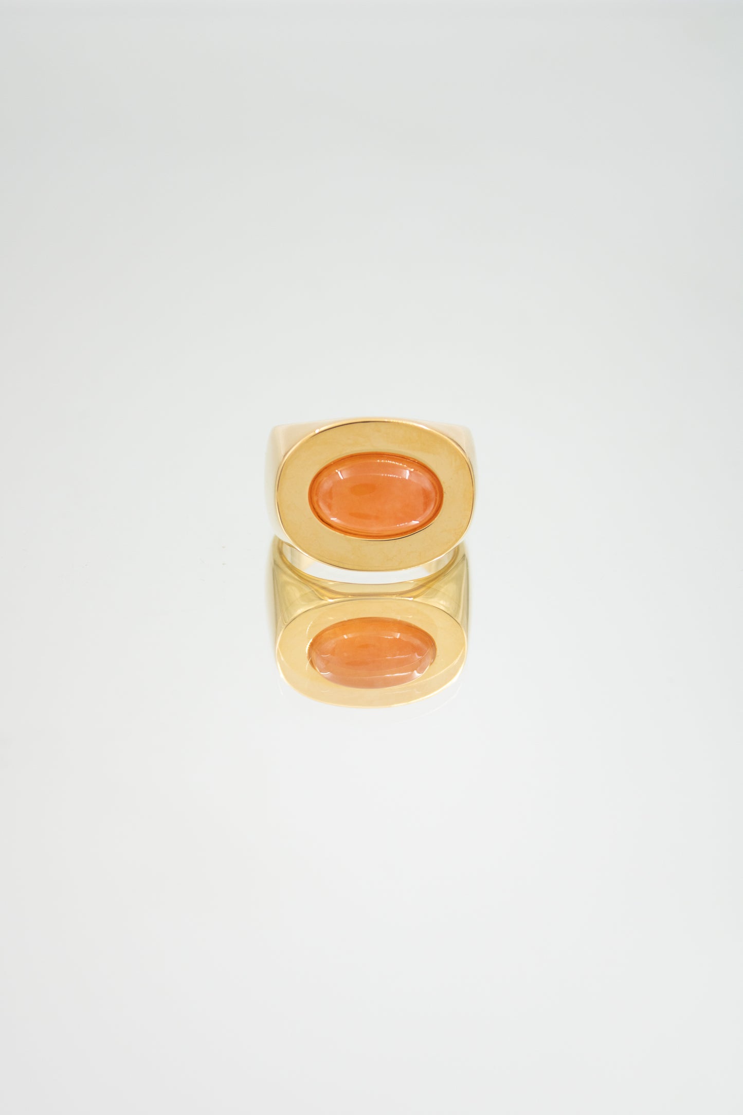 BAGUE UNO OR QUARTZ ORANGE