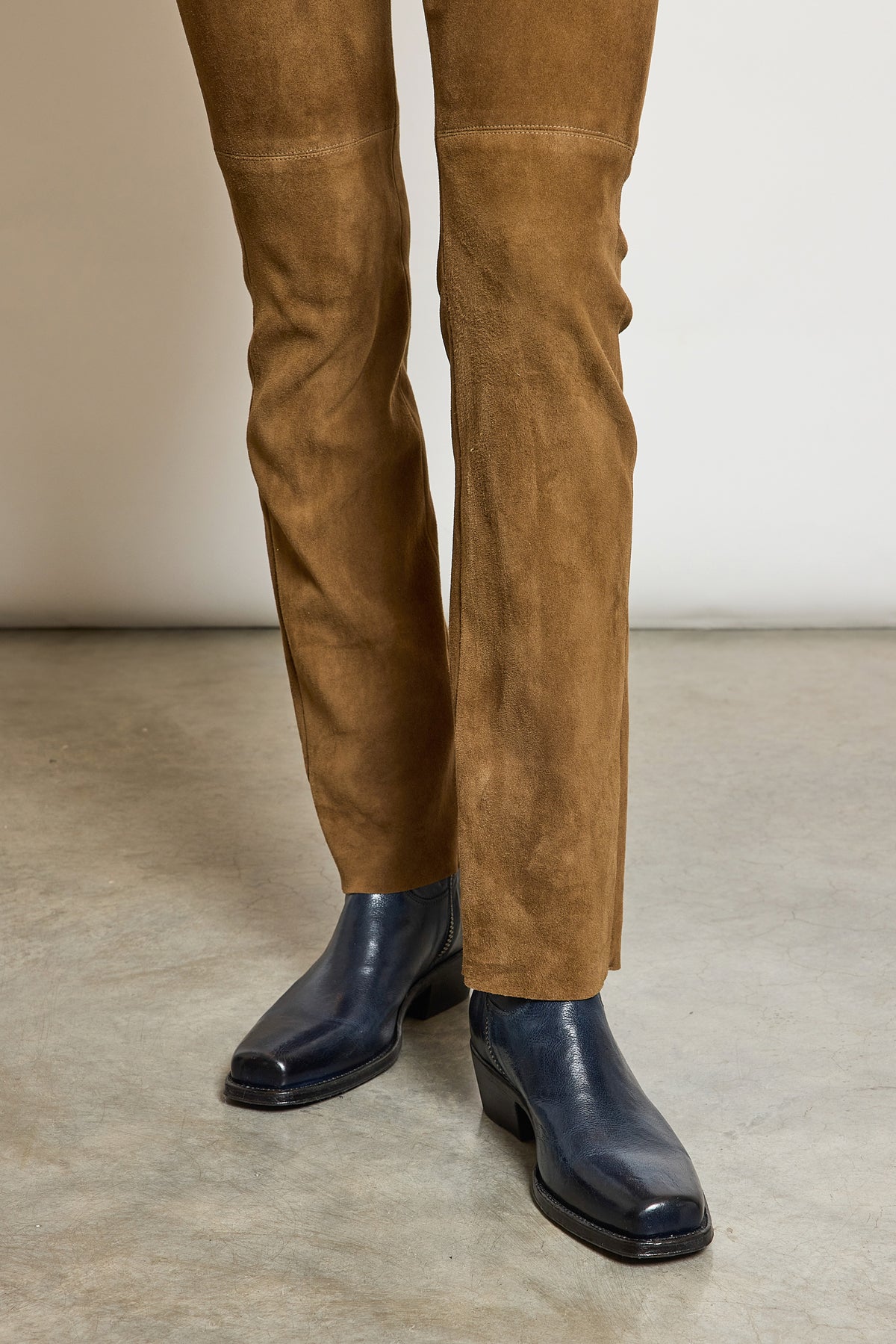 PANTALON EN PEAU STRETCH