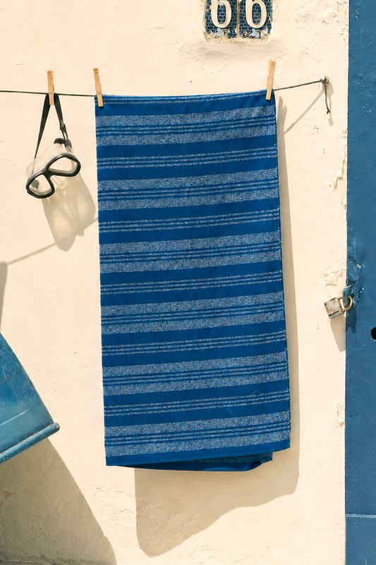 STRIPED NAPKINS NAVY