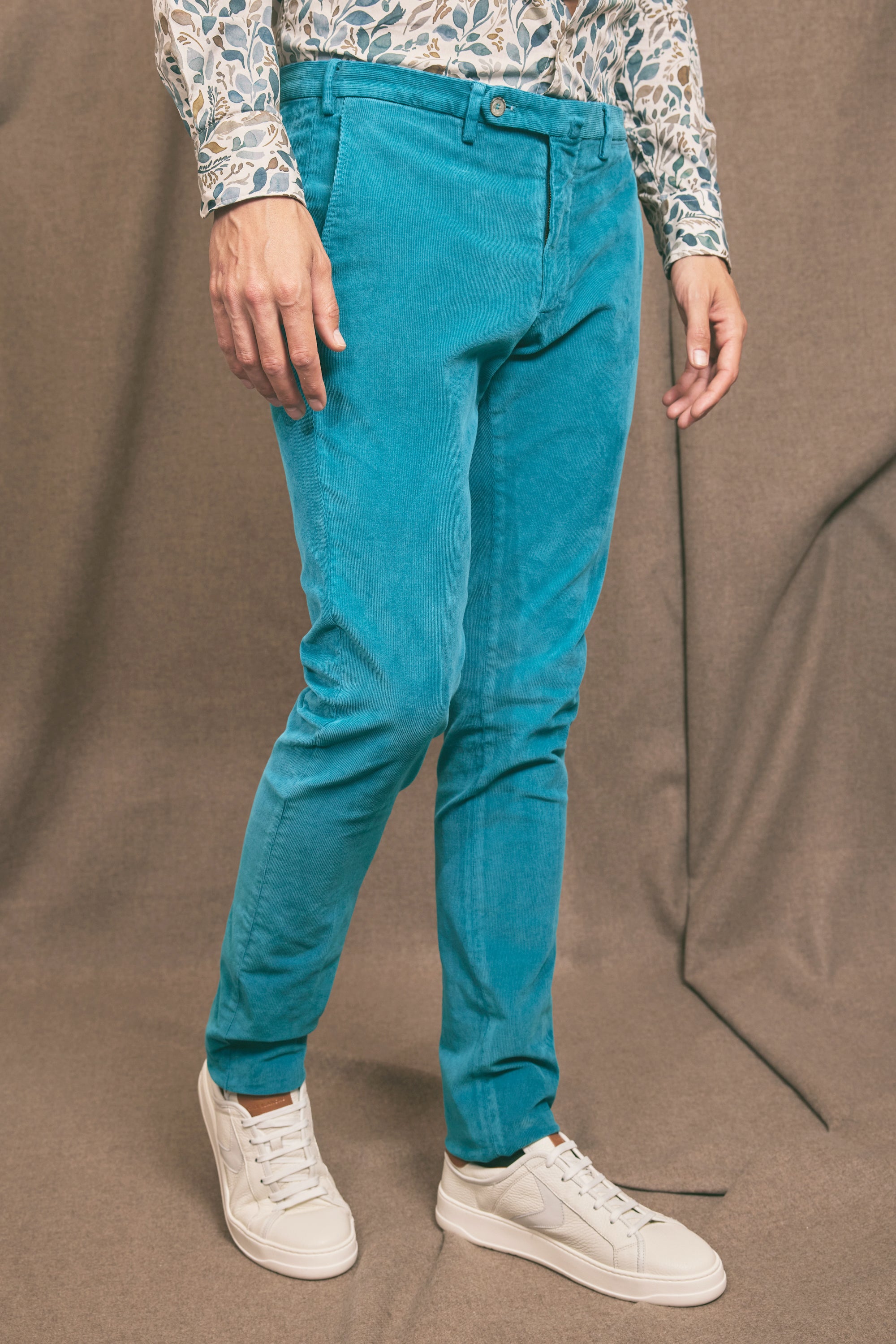 Pantalon velours milleraies 2025 homme