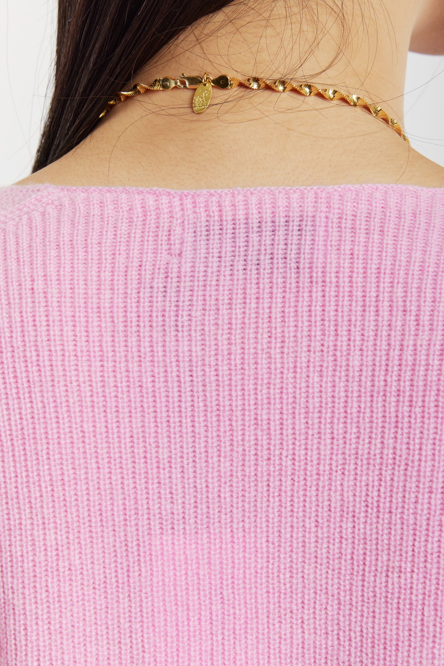 DOUBLE BREASTED CARDIGAN PINK
