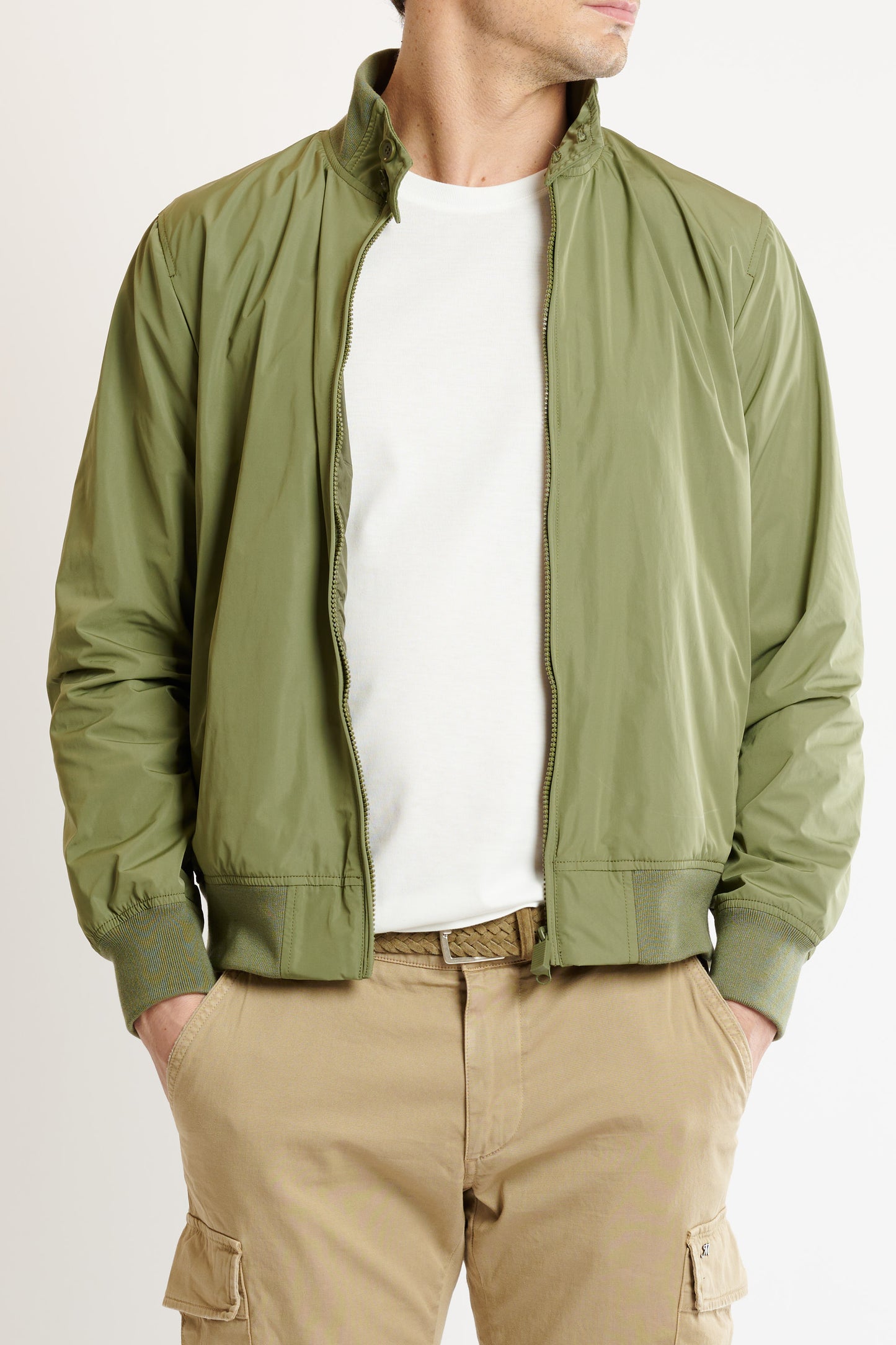 BLOUSON IMPERMÉABLE SAUGE
