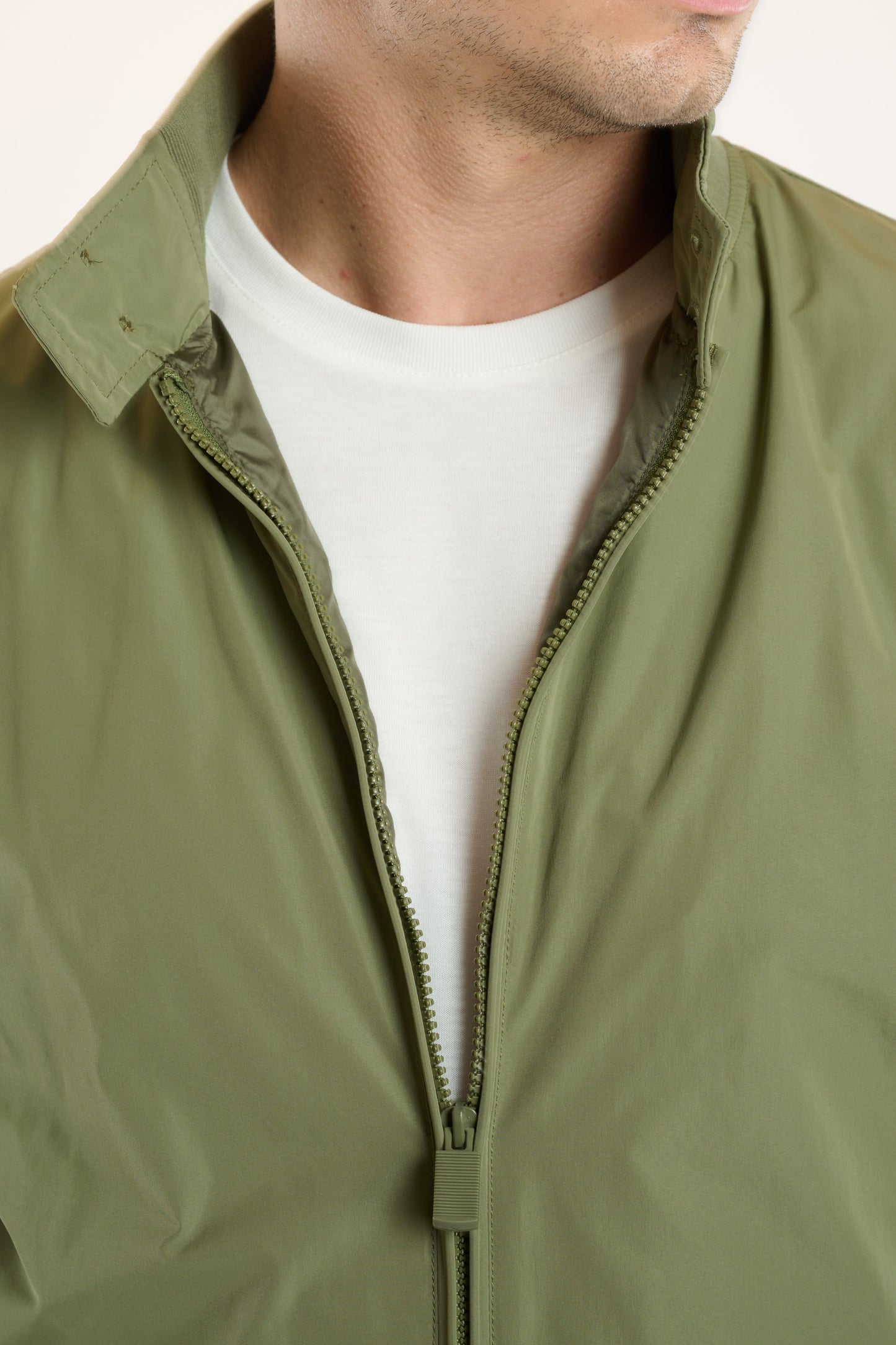 BLOUSON IMPERMÉABLE SAUGE