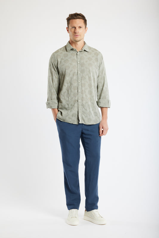 PANTALON SLIM FIT LYOCELL INDIGO