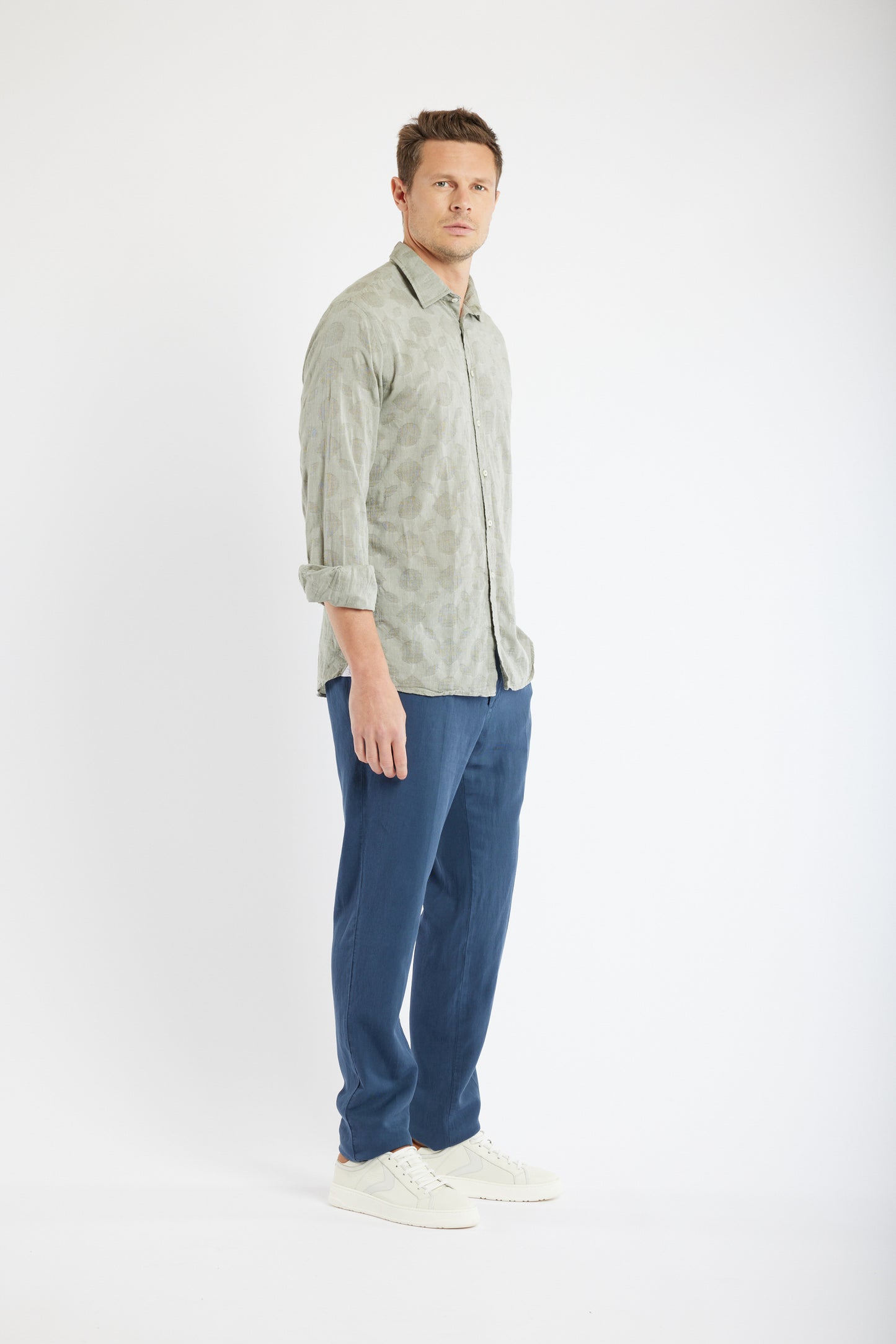PANTALON SLIM FIT LYOCELL INDIGO