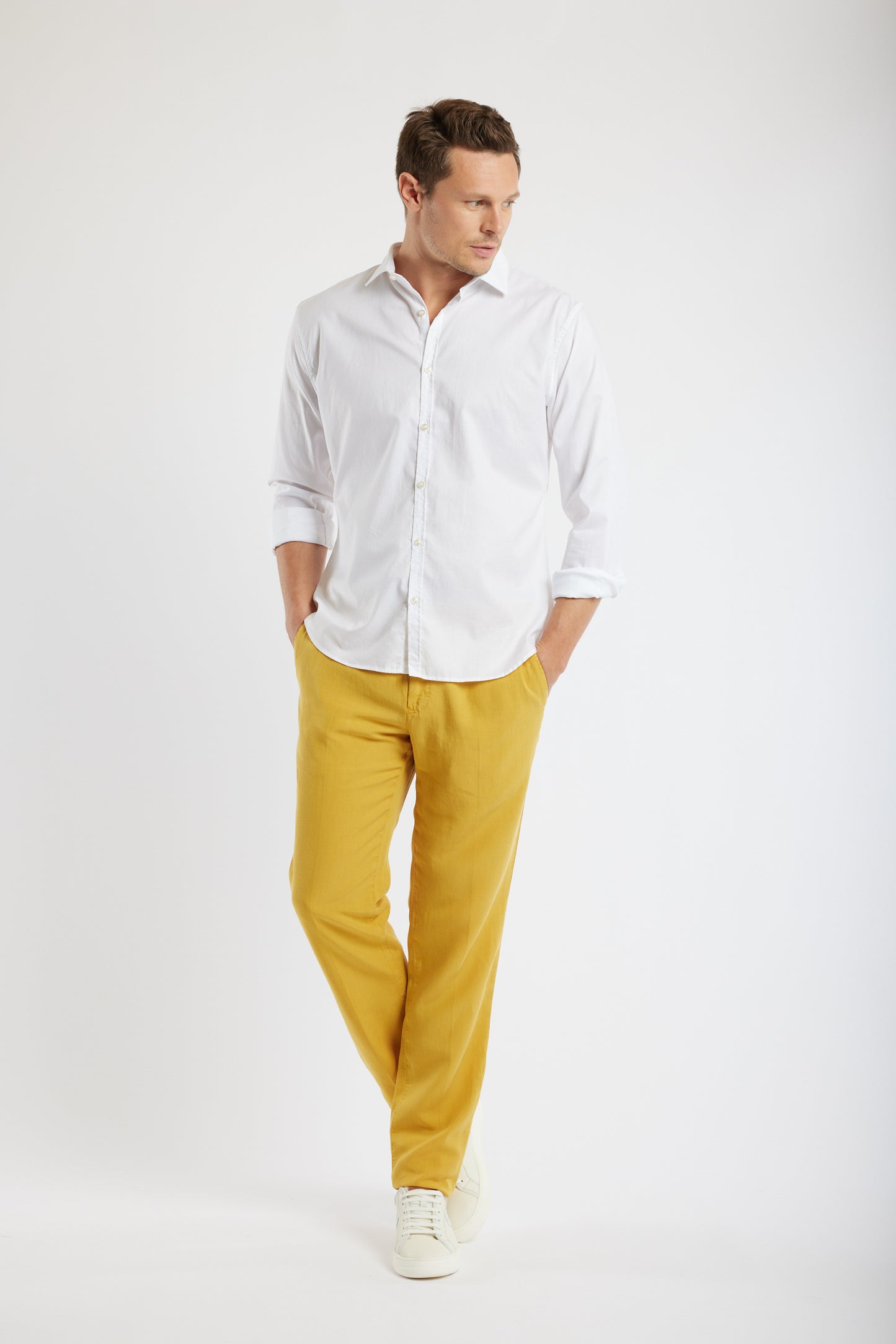 PANTALON SLIM FIT LYOCELL SAVORA
