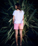 EMBROIDERED SHORTS TWO-COLOURED