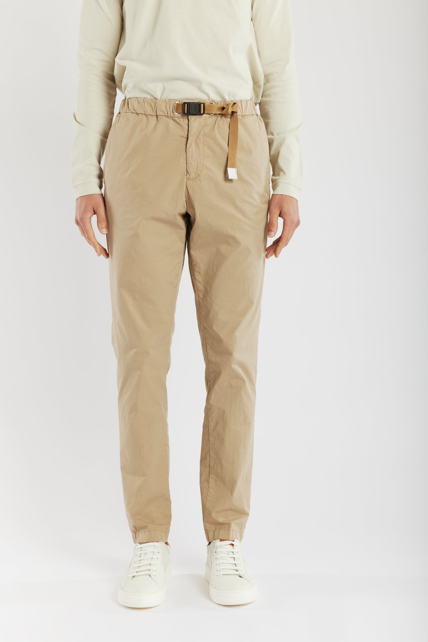 PANTALON RELAX POPELINE BEIGE