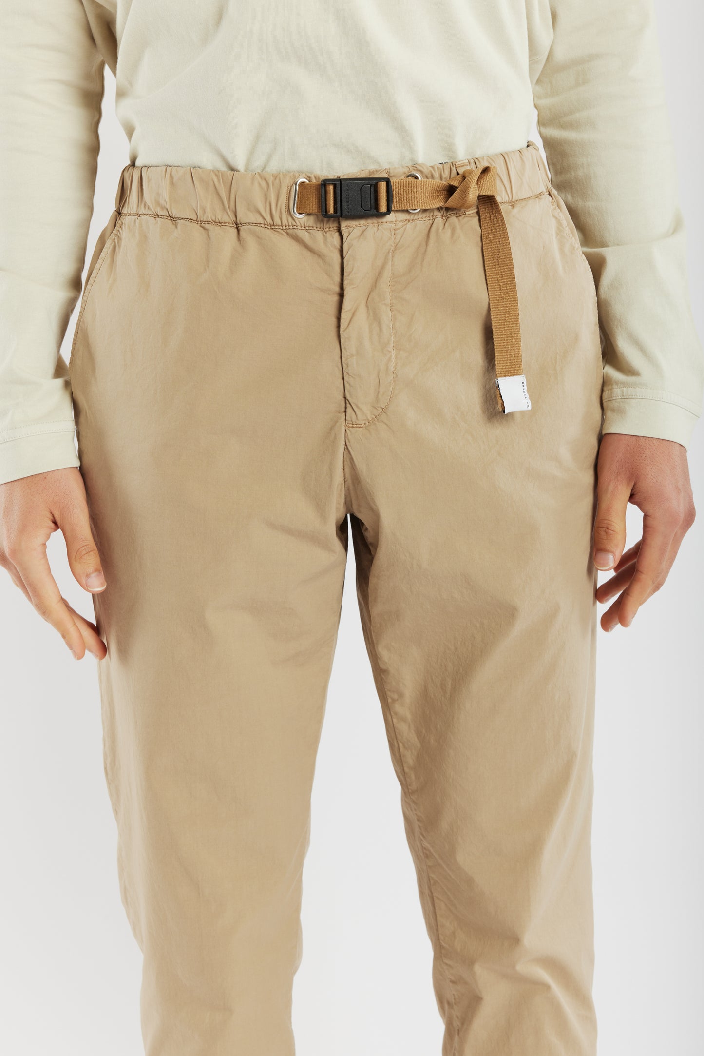 PANTALON RELAX POPELINE BEIGE