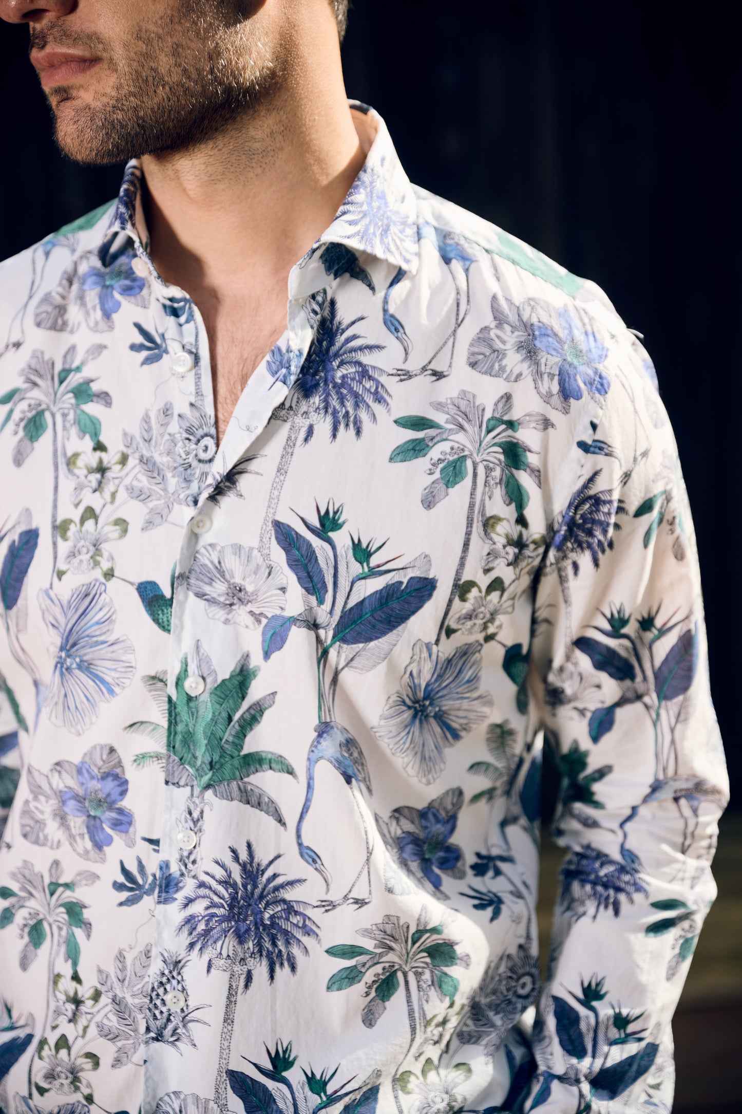 CHEMISE LIBERTY BLEU