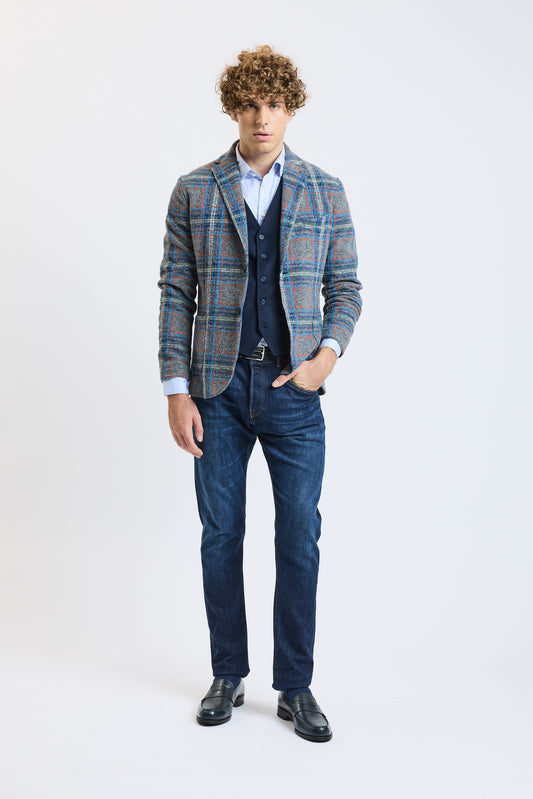 VESTE PRINCE DE GALLES MULTICOLORE