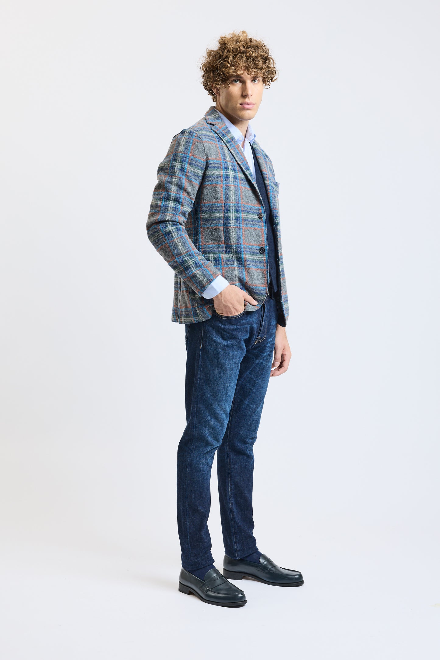 VESTE PRINCE DE GALLES MULTICOLORE