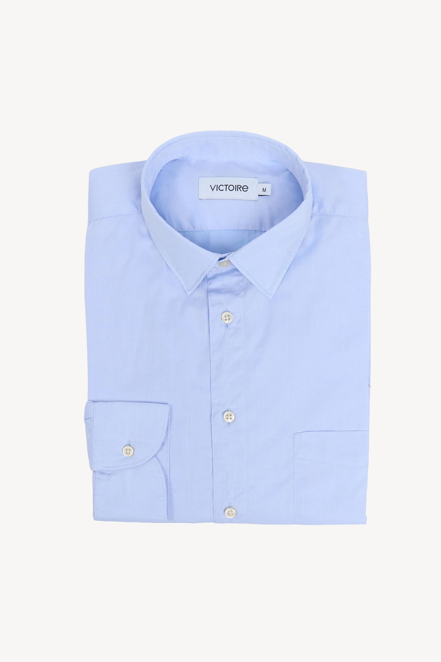 CHEMISE DROITE BLEUE