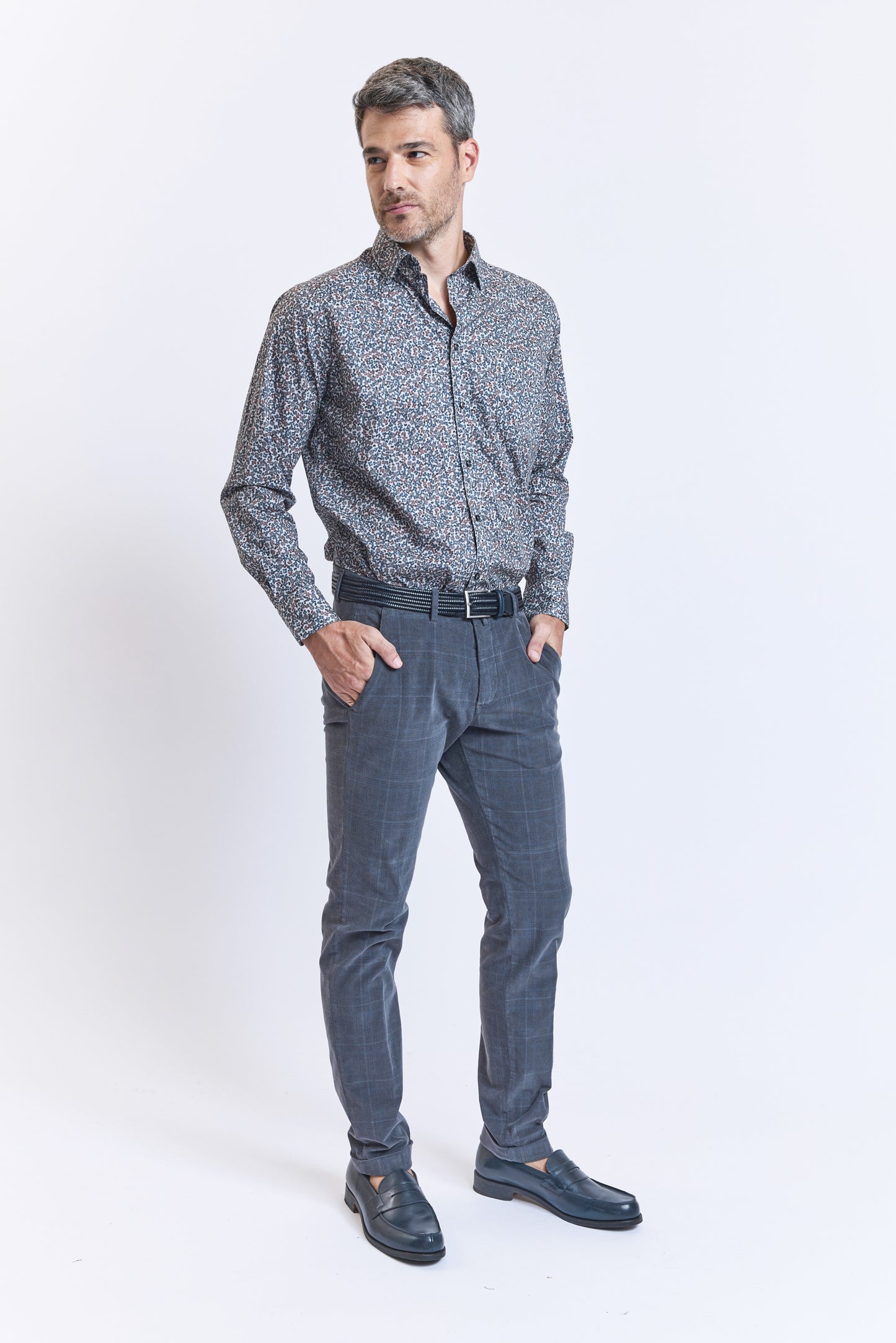 PANTALON VELOURS IMPRIMÉ ELEPHANT