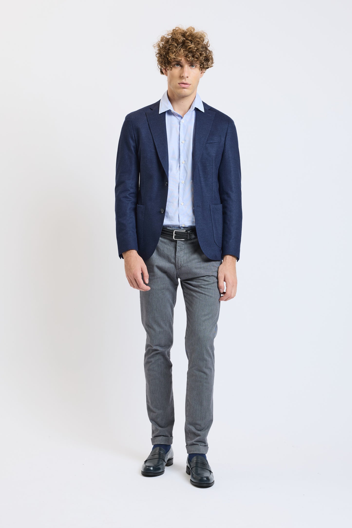 VESTE JERSEY LAINE MARINE