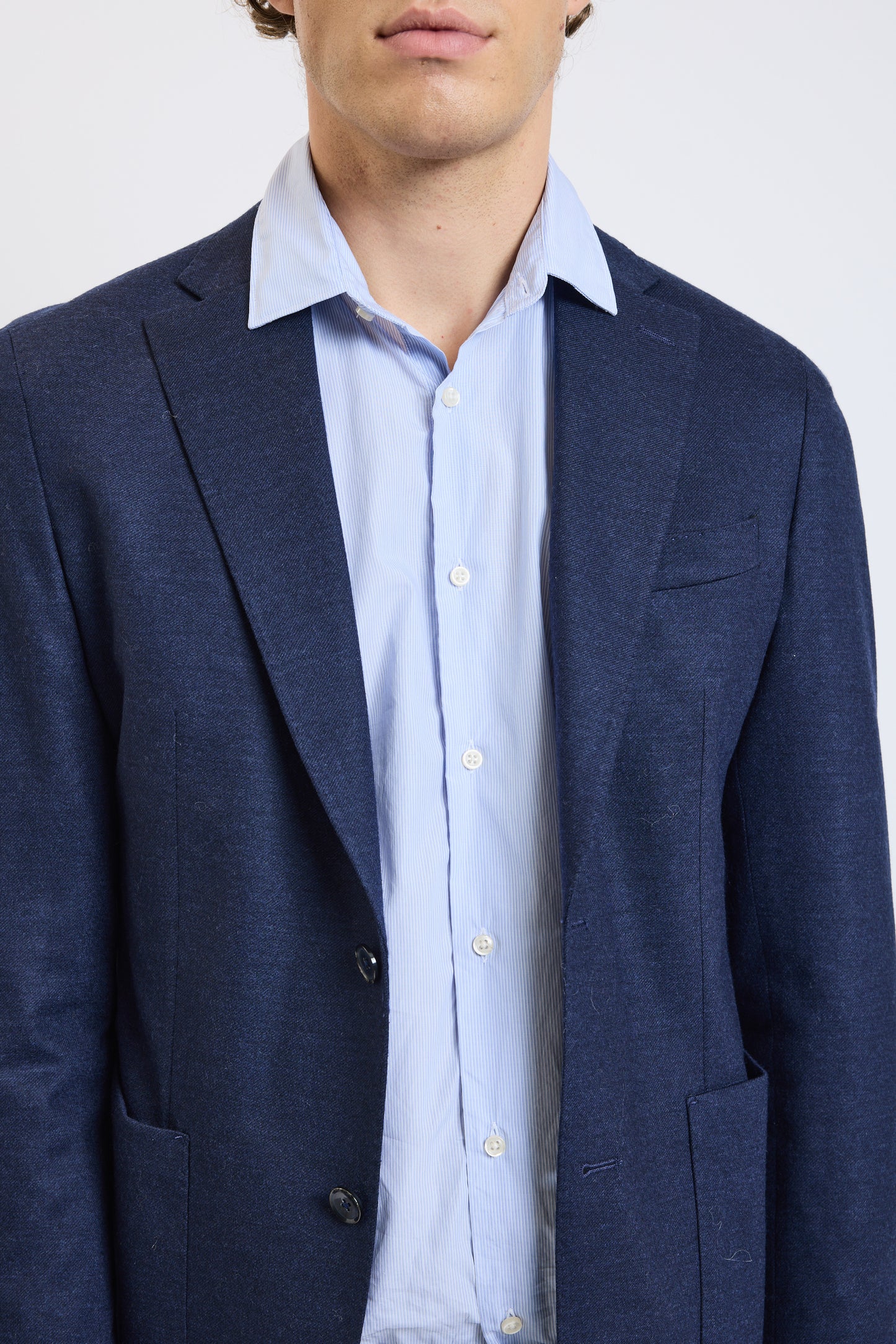 VESTE JERSEY LAINE MARINE