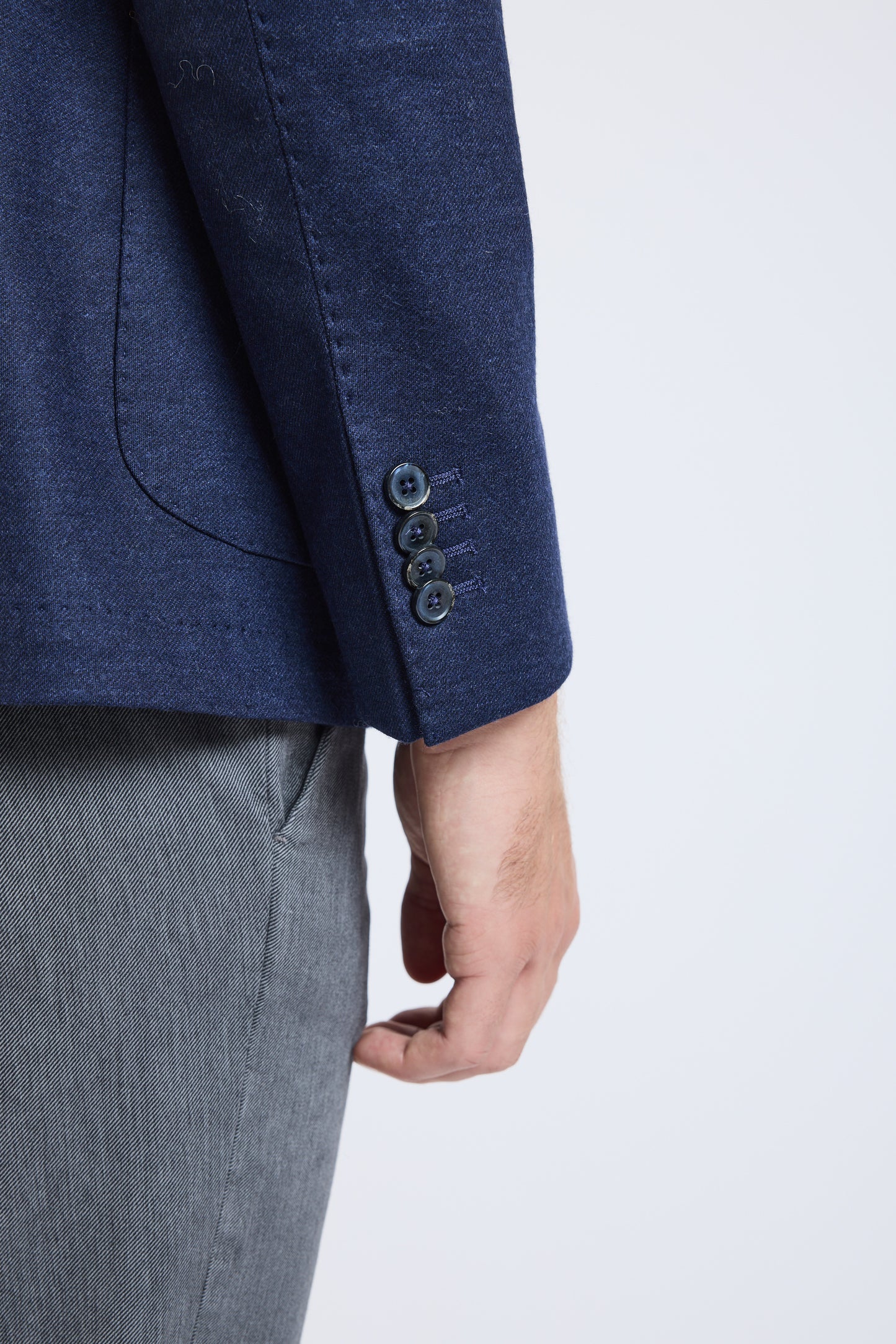 VESTE JERSEY LAINE MARINE